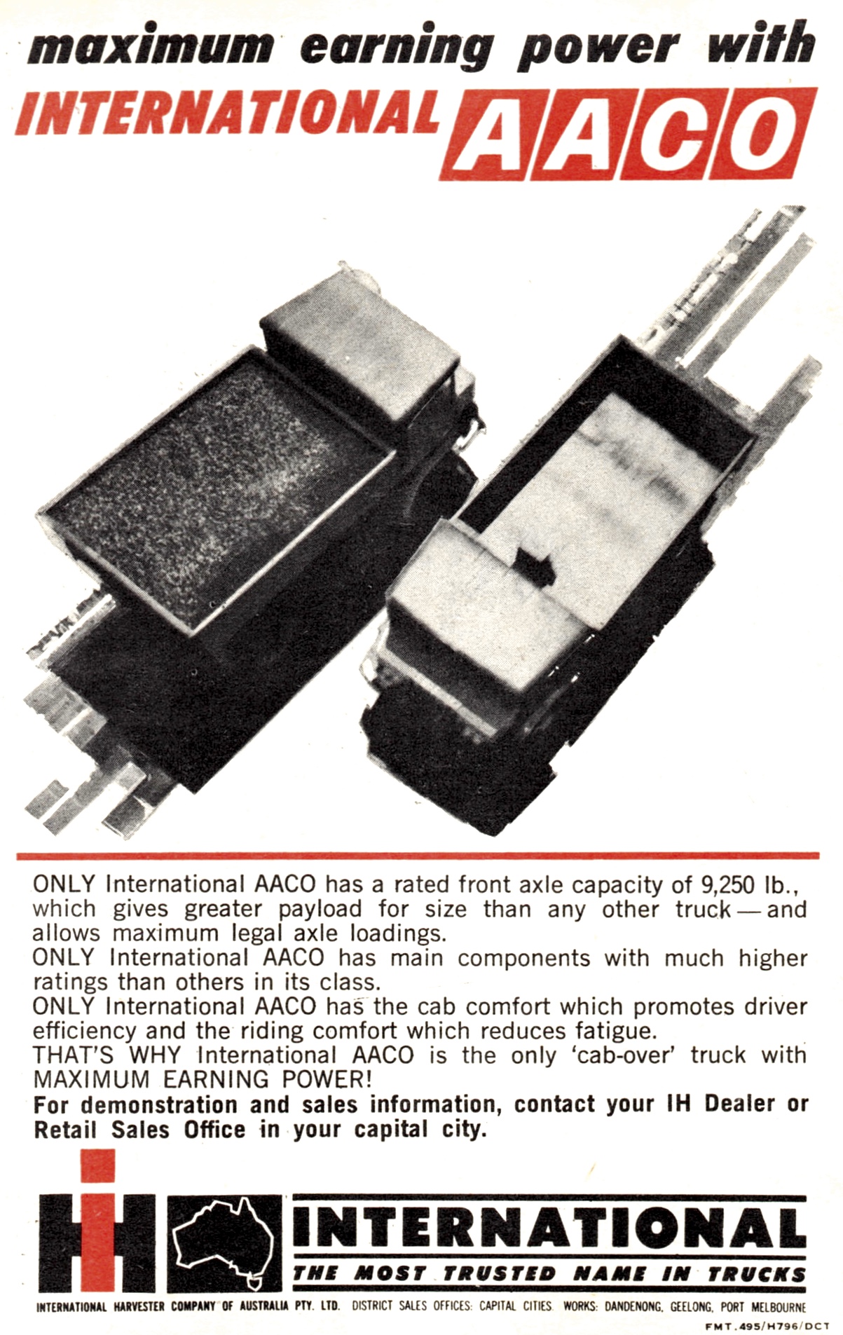 1963 International Harvester`AACO Trucks